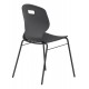 Arc Four Leg Classroom / Visitor Chair With Brace